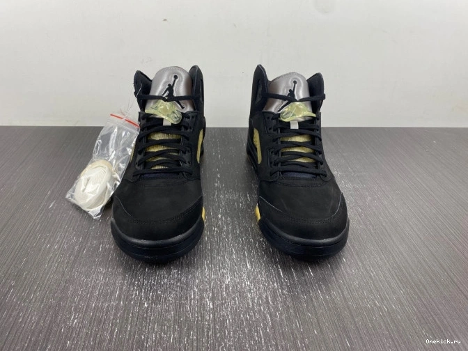 One Kick Black 5 Air Maniere x FD1330-001 Jordan A Ma 0804
